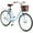 Blue, variant on Viribus Women's Comfort Bike 24 inch Beach & City Cruiser Bicycle with Basket Rack White