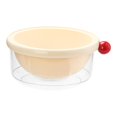thumbnail image 1 of simhoa Kitchen Strainer Colander Bowl Berry Pasta Salad 2 in 1 Kitchen Colander Set White 24x10.5cm, 1 of 8
