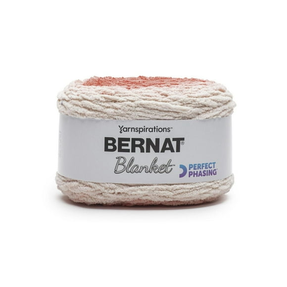 "Bernat® Fil de Phasage Parfait pour Couverture Polyester #6 Super Volumineux, 10,5 Oz/300 G, 220 Yards" Nouveau fil façon chenille