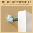 thumbnail image 3 of Xihbxyly Tope de Puerta Anticolisión, Diseño de Amortiguación Silenciosa, Fácil Instalación Sin Taladrar, Fuerte Adherencia, Apto para Dormitorio, Baño, Cocina y Sala de Estar. Tamaño: 4,5 X 9,5 X 4,, 3 of 5
