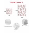 thumbnail image 7 of Red Botanical Kitchen Dish Towels for Drying Dishes Set of 4, Pastoral Elegant Spring Floral Waffle Weave Microfiber Hand Tea Bathroom Towels Quick Dry & Absorbent Towel 15.7x23.6, 7 of 7