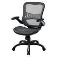 thumbnail image 3 of Scranton & Co Mesh Fabric Seat Managers Chair in Gray, 3 of 5