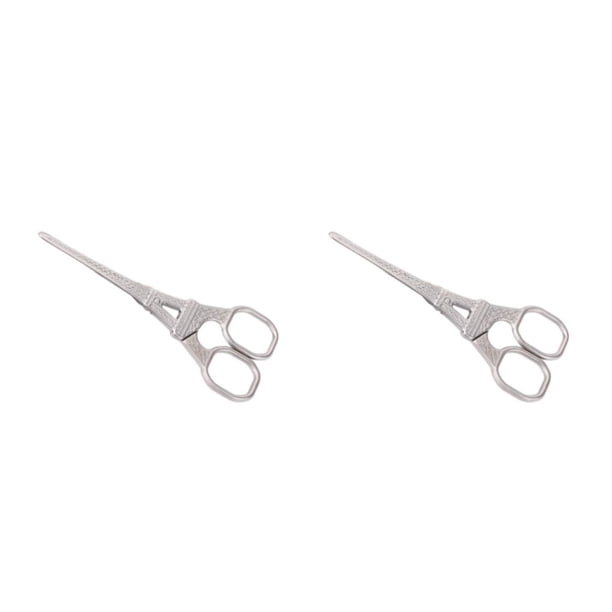 Scienceny Tijeras profesionales de costura y costura de acero inoxidable para corte de precisión tijeras de sastre torres sissor plata Torres sisor plata 2Conjunto