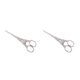 thumbnail image 1 of Scienceny Tijeras profesionales de costura y costura de acero inoxidable para corte de precisión tijeras de sastre torres sissor plata Torres sisor plata 2Conjunto, 1 of 6