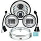 thumbnail image 1 of Faro delantero de moto LED de 7 pulgadas ALyoned para Harley Davidson, 1 of 7