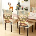 thumbnail image 4 of YAZAOO Chair Covers Set Home Kitchen Glass Cup with Chamomile Flowers Party Decor Seat Back Cover Protector, 4 of 6