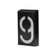thumbnail image 1 of Toystoory Luz de número Placa de puerta Tablero de guía Lámpara de pared solar Placa de calle digital Linterna de jardín Dirección Patio impermeable Electrodomésticos Nueve Toystoory HA073662-10, 1 of 6