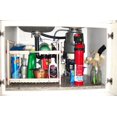thumbnail image 3 of Under Sink Storage Shelf- Large Expandable, Goes Around Drainpipes. For Kitchen or Bathroom, 3 of 6