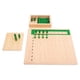 thumbnail image 4 of Juego de matemáticas aritméticas.,Tableros Montessori de multiplicación y división,Juego de materiales de aprendizaje de matemáticas de madera para niños,Cuentas de ayuda para la, 4 of 9
