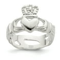 thumbnail image 1 of 925 Sterling Silver Claddagh Ring, 1 of 2