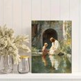 thumbnail image 2 of Qisvanset Jesus Blessing Child Canvas Wall Art 15.75x11.81 Inches, 2 of 8