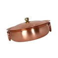 thumbnail image 4 of yuksok China Copper Chafing Dish Cooking Pot for Home Commercial Buffets Restaurant A, 4 of 9