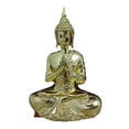 thumbnail image 4 of Estatuilla de Buda de resina, estatua de Buda, artesanía antigua, escultura decorativa, adorno para oficina, jardín, decoración de mesa interior, 4 of 9