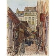 thumbnail image 3 of Frédéric Houbron 15x18 Black Modern Framed Museum Art Print Titled - Interior of the Children-Red Market, in 1907. 3Rd Arrondissement (1907), 3 of 5