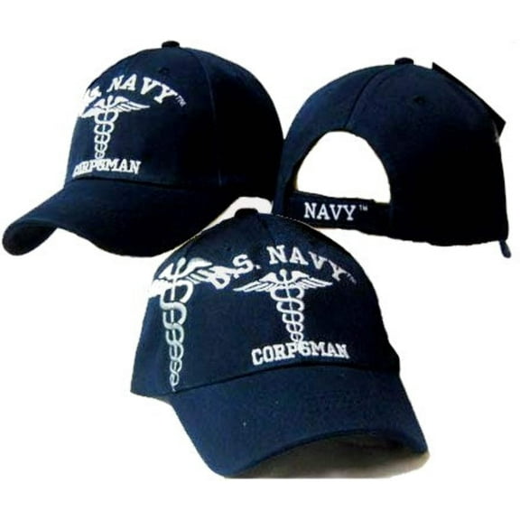 Navy Corpsman navy blue cap USN