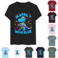 thumbnail image 4 of CHENge Autism Acceptance Shirt for Women I Believe in a Spectrum of Possibilities Tee Top Be Kind Short Sleeve, 4 of 4