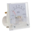 thumbnail image 4 of DYNWAVECA Plastic DC Ammeter Analog Ammeter Current Test Tools Pointer -100mA 0-100mA, 4 of 8
