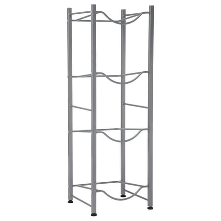 

4-Tier Water Rack Stainless Steel Heavy Duty Water Cooler Jug Rack