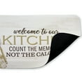 thumbnail image 2 of Stupell Industries Welcome Kitchen Count Memories Printed Anti-Fatigue Floor Mat, design by Kim Allen, 30"x18", 2 of 9