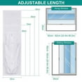 thumbnail image 3 of 3X Hung Window Seal for Portable Air Conditioner, AC Unit Window Vent Kit, Easy to Install,Hose Kit for Tumble Dryer, 3 of 8