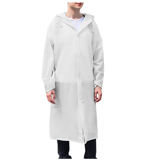 Capa impermeable con protección solar para mujer, con botones, fina, transpirable, para exteriores, para padres e hijos, de manga larga, con capucha, informal, para adultos, de poliéster