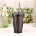 thumbnail image 3 of Heily Gobelet à Double Paroi, Tasse à Café Glacé Réutilisable, Transparent, Plastique, Ensemble de 1, 3 of 4