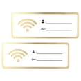 thumbnail image 4 of GOOHOCHY MultiColor Acrylic Wifi Password Sign for Guests Wall Display Ideal for Shops and Commercial Use, 4 of 8