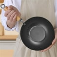 thumbnail image 4 of Non-stick Frying Pan for Flat Bottom Wok Iron Pots Kitchen Cookware 18-28CM, 4 of 10