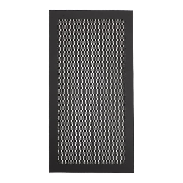 2Pcs Computer Case Dust Mesh Filter, PVC Material Enduring Easy to Installation Black PC Case Dust Proof Filter Cover for Computer Cooler Fan 140 X 280mm