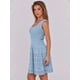 thumbnail image 3 of Vestido ANRABESS de verano, minivestido de punto sin mangas, azul y viscosa, 3 of 7