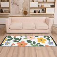 thumbnail image 2 of Yayeee Runner Rug for Bedroom 2'x6' Machine Washable Hallway Non Slip Mat, Retro Colorful Flowers, 2 of 8