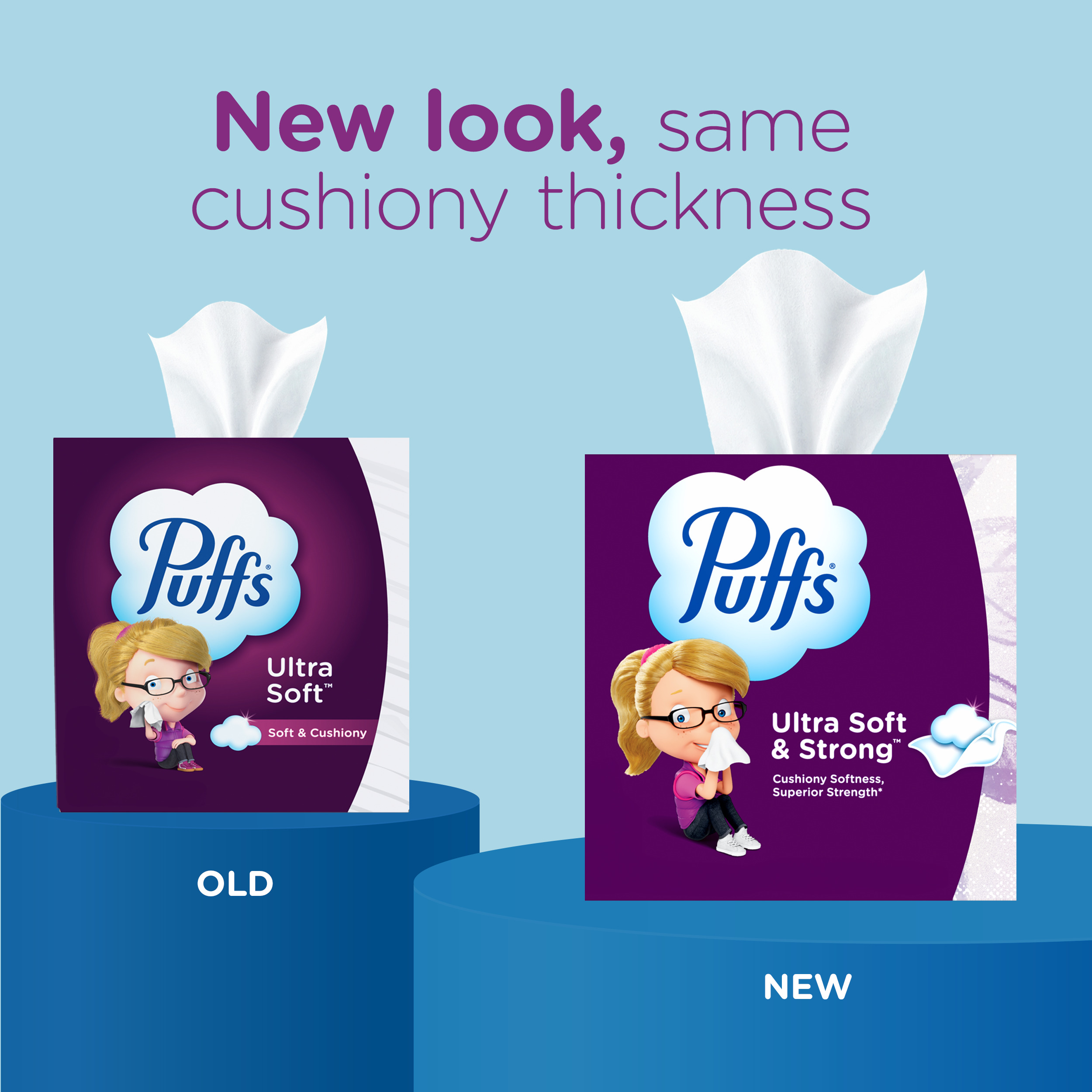 Puffs Ultra Soft Facial Tissues, 4 Family Size Boxes photo 8