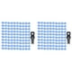 thumbnail image 1 of 200 piezas de concentrador LAN Ethernet con puerto RJ45 azul, tapa protectora antipolvo con cerradura y llave patentadas, 1 of 5