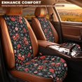 thumbnail image 3 of Chririnla Non-Slip Car Seat Cover for Vans, Quilted Breathable Fabric Machine Washable Car Front Seat Covers, Christmas Cherry Peppermint Pattern, 3 of 7