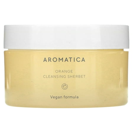 Orange Cleansing Sherbet, 5.2 fl oz (150 g), Aromatica