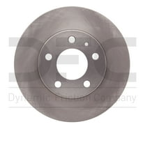 Front Dynamic Friction Company Disc Brake Rotor 600-27012 (1) For 1983-1986 Volvo 760, 1985 Volvo 745, 1985-1990 Volvo 740