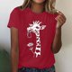 thumbnail image 1 of Xuyuer Women Plus Size T Shirts Short Sleeve Round Neck Casual Graphic Tee Tops, 1 of 6