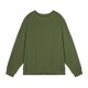 thumbnail image 3 of pstuiky camisa de manga larga para hombre, Sudadera de manga larga para hombre, cuello redondo, holgada, color liso, deportiva, para exteriores, informal, de manga larga, con cuello redondo. m, 3 of 3