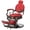 Red, variant on Jaxpety Vintage Barber Chair Heavy Duty Metal Frame All Purpose Hydraulic Recline Styling Chair, Beauty Salon Spa Styling Equipment