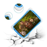TABURETO Kids Tablet, Android 12, 4GB+64GB, Dual Camera, Preinstalled Kid Apps, Parent Control, Educational Stand