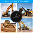 thumbnail image 2 of Sinyiin 12V-36V Mechanical Hour Meter Easy Installation Waterproof, 2 of 8