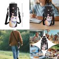 thumbnail image 7 of Kuiaobaty Cat Galaxy Print Backpack and Lunch Box Set for Girls Planet Stars Print Backpack and Water Bottle Sleeve with Adjustable Strap Lightweight Bookbag with Pencil Case for School, 7 of 7