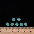 thumbnail image 4 of Frosted Acrylic Beads Faceted Cone Turquoise 6x5.5mm Hole: 1.5mm 6770pcs/500g, 4 of 6