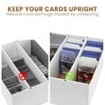 thumbnail image 2 of Caja de almacenamiento para tarjetas coleccionables BIU-BOOM de 3 filas con 10 divisores, 2 of 6
