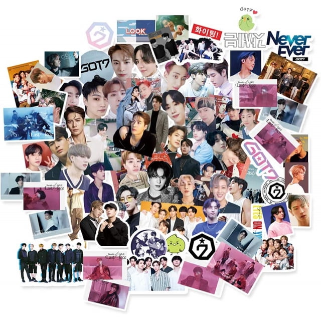 Paquete de pegatinas HUOGUO GOT7 Breath of Love Last Piece, 85 unidades