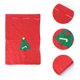 thumbnail image 2 of EeaseMX Bolsa de regalo navideña, bolsa de tela no tejida, bolsa de tela para festivales, bolsa de dulces, 40 x 60 cm (patrón aleatorio), 2 of 7