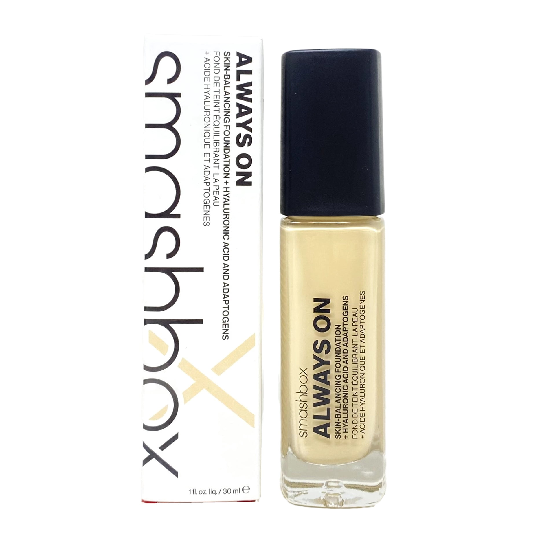Smashbox Skin Balancing Foundation + Hyaluronic Acid and Adaptogens - F10-O (Fair with Olive Undertone) - 1 fl oz / 30 mL