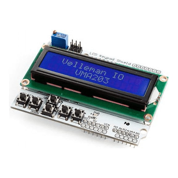 Velleman VMA203: LCD & Keypad Shield for Arduino