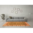 thumbnail image 3 of Ahgly Company Indoor Rectangle Oriental Orange Traditional Area Rugs, 2' x 4', 3 of 4