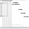 thumbnail image 2 of SJHmoo Mosquito Netting for Porch/Patio/Canopy/Garden, Outdoor Sheer Tulle Curtains Mesh Net, Decoration Netting for Party Wedding Arch Draping&Ceiling Drapes Fabric, Beige 54x84in, 2 of 9